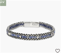Bracciale Kidult Uomo in Acciaio Sodalite 831193
